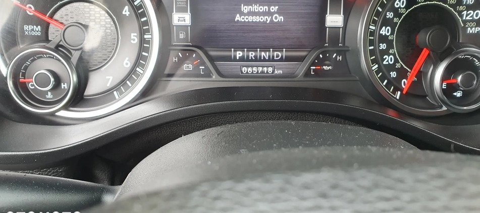 Dodge RAM cena 164999 przebieg: 65700, rok produkcji 2019 z Bydgoszcz małe 667